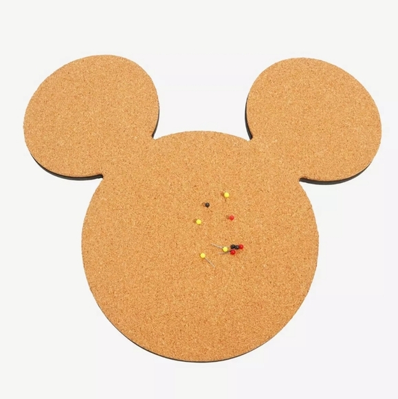 New Disney Mickey Mouse Cork Board With Pins - Picture 3 of 5